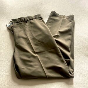 Haggar men’s dress pants 36x31 green